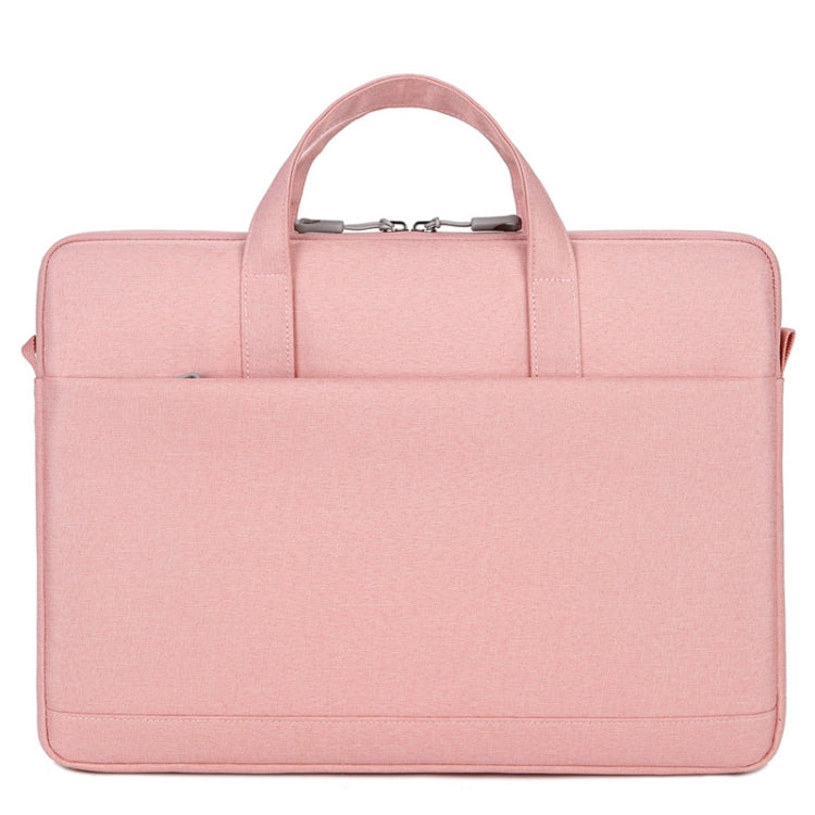 P310 Waterproof Oxford Cloth Laptop Handbag For 15 inch(Pink)