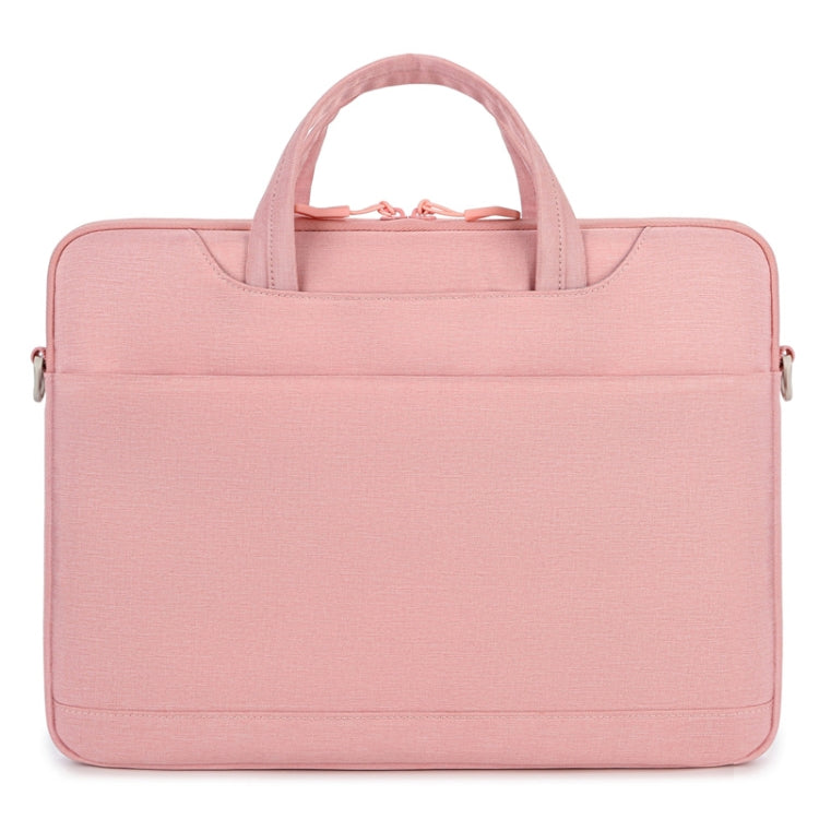 P510 Waterproof Oxford Cloth Laptop Handbag For 15-16 inch(Pink)