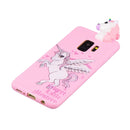 For Galaxy S9 Shockproof Cartoon TPU Protective Case(Unicorn)