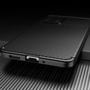 For Samsung Galaxy A73 5G Carbon Fiber Texture TPU Phone Case(Black)