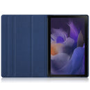 For Samsung Galaxy Tab A8 2022 SM-X200 360 Degrees Rotation Leather Tablet Case(Dark Blue)
