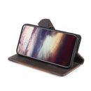 For OPPO Realme GT Neo2 Stitching Skin Feel Magnetic Buckle PU Leather Phone Case(Brown)