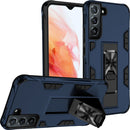 For Samsung Galaxy S22+ 5G Soldier Armor TPU + PC Magnetic Phone Case(Blue)