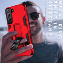 For Samsung Galaxy S22+ 5G Soldier Armor TPU + PC Magnetic Phone Case(Gold)