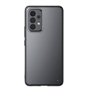 For Samsung Galaxy A73 5G Four-corner Shockproof TPU + PC Phone Case(Black)