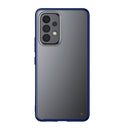 For Samsung Galaxy A73 5G Four-corner Shockproof TPU + PC Phone Case(Blue)