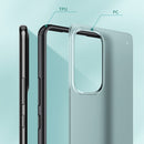 For Samsung Galaxy A73 5G Four-corner Shockproof TPU + PC Phone Case(Blue)