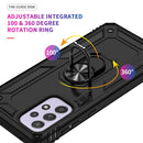 For Samsung Galaxy A33 5G Shockproof TPU + PC Phone Case(Black)