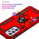 For Samsung Galaxy A33 5G Shockproof TPU + PC Phone Case(Red)