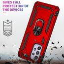 For Samsung Galaxy A33 5G Shockproof TPU + PC Phone Case(Red)