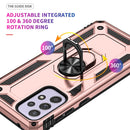 For Samsung Galaxy A33 5G Shockproof TPU + PC Phone Case(Rose Gold)