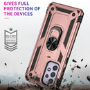 For Samsung Galaxy A33 5G Shockproof TPU + PC Phone Case(Rose Gold)