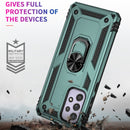 For Samsung Galaxy A33 5G Shockproof TPU + PC Phone Case(Dark Green)