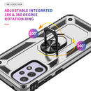 For Samsung Galaxy A33 5G Shockproof TPU + PC Phone Case(Silver)