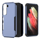 For Samsung Galaxy S22 5G TPU + PC Shockproof Phone Case(Royal Blue+Black)