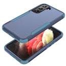 For Samsung Galaxy S22 5G TPU + PC Shockproof Phone Case(Royal Blue+Blue)