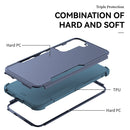 For Samsung Galaxy S22 5G TPU + PC Shockproof Phone Case(Royal Blue+Blue)