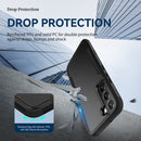 For Samsung Galaxy S22 5G TPU + PC Shockproof Phone Case(Black)