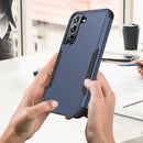 For Samsung Galaxy S22+ 5G TPU + PC Shockproof Phone Case(Royal Blue+Black)