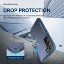For Samsung Galaxy S22+ 5G TPU + PC Shockproof Phone Case(Royal Blue+Blue)