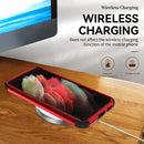 For Samsung Galaxy S22+ 5G TPU + PC Shockproof Phone Case(Red+Black)