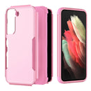For Samsung Galaxy S22+ 5G TPU + PC Shockproof Phone Case(Pink)