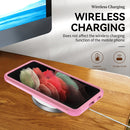 For Samsung Galaxy S22+ 5G TPU + PC Shockproof Phone Case(Pink)
