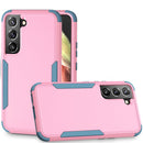 For Samsung Galaxy S22+ 5G TPU + PC Shockproof Phone Case(Pink+Blue)