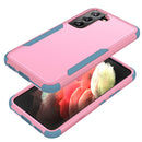 For Samsung Galaxy S22+ 5G TPU + PC Shockproof Phone Case(Pink+Blue)