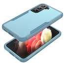 For Samsung Galaxy S22+ 5G TPU + PC Shockproof Phone Case(Grey Green+Blue)
