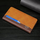 For OPPO Realme GT Neo2 5G Contrast Color Side Buckle Leather Phone Case(Dark Brown + Gold)