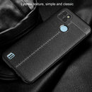 For OPPO Realme C21Y Litchi Texture TPU Shockproof Phone Case(Black)