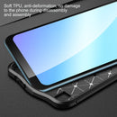 For OPPO Realme C21Y Litchi Texture TPU Shockproof Phone Case(Black)
