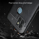 For OPPO Realme C21Y Litchi Texture TPU Shockproof Phone Case(Black)