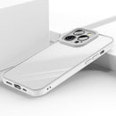 PC + TPU Shockproof Case For iPhone 13(White)
