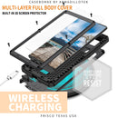 For Samsung Galaxy S22 Ultra 5G R-JUST Sliding Camera Metal + Silicone Holder Phone Case(Black)