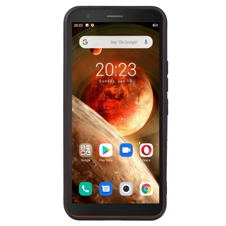 TPU Phone Case For Blackview BV6600 Pro(Black)