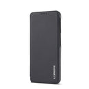 For Samsung Galaxy S22+ 5G LC.IMEEKE Hon Ancient Series Horizontal Flip Leather Phone Case(Black)