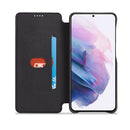 For Samsung Galaxy S22+ 5G LC.IMEEKE Hon Ancient Series Horizontal Flip Leather Phone Case(Black)