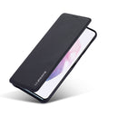 For Samsung Galaxy S22+ 5G LC.IMEEKE Hon Ancient Series Horizontal Flip Leather Phone Case(Black)