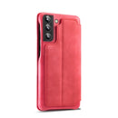For Samsung Galaxy S22+ 5G LC.IMEEKE Hon Ancient Series Horizontal Flip Leather Phone Case(Red)
