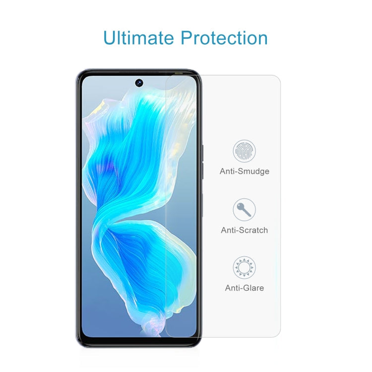 0.26mm 9H 2.5D Tempered Glass Film For Tecno Camon 18