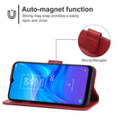 For TCL 20Y Leather Phone Case(Red)