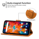For UMIDIGI BISON X10 Leather Phone Case(Brown)