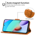 For Xiaomi Redmi Note 11 4G Global Leather Phone Case(Brown)