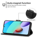 For Xiaomi Redmi Note 11 4G Global Leather Phone Case(Black)