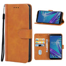 Leather Phone Case For Asus Zenfone Max Pro ZB602KL(Brown)
