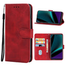 Leather Phone Case For Infinix Note 11 Pro(Red)