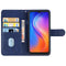 Leather Phone Case For Tecno Spark 6 Go / Spark Go 2020(Blue)