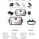 2 in 1 Wireless Pet Fence Dog Training Collar, Specification:Set Two
